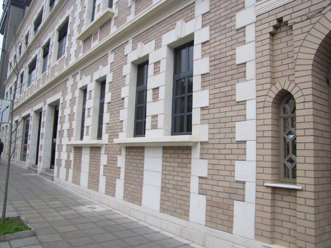 Facade of Landmark Centre Varna, a Class A office building